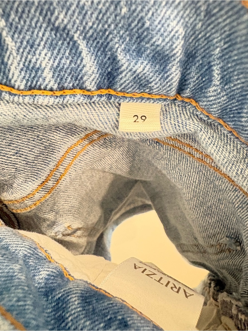 DENIM FORUM MID RISE CUTOFF DENIM SHORTS - Picture 6 of 6